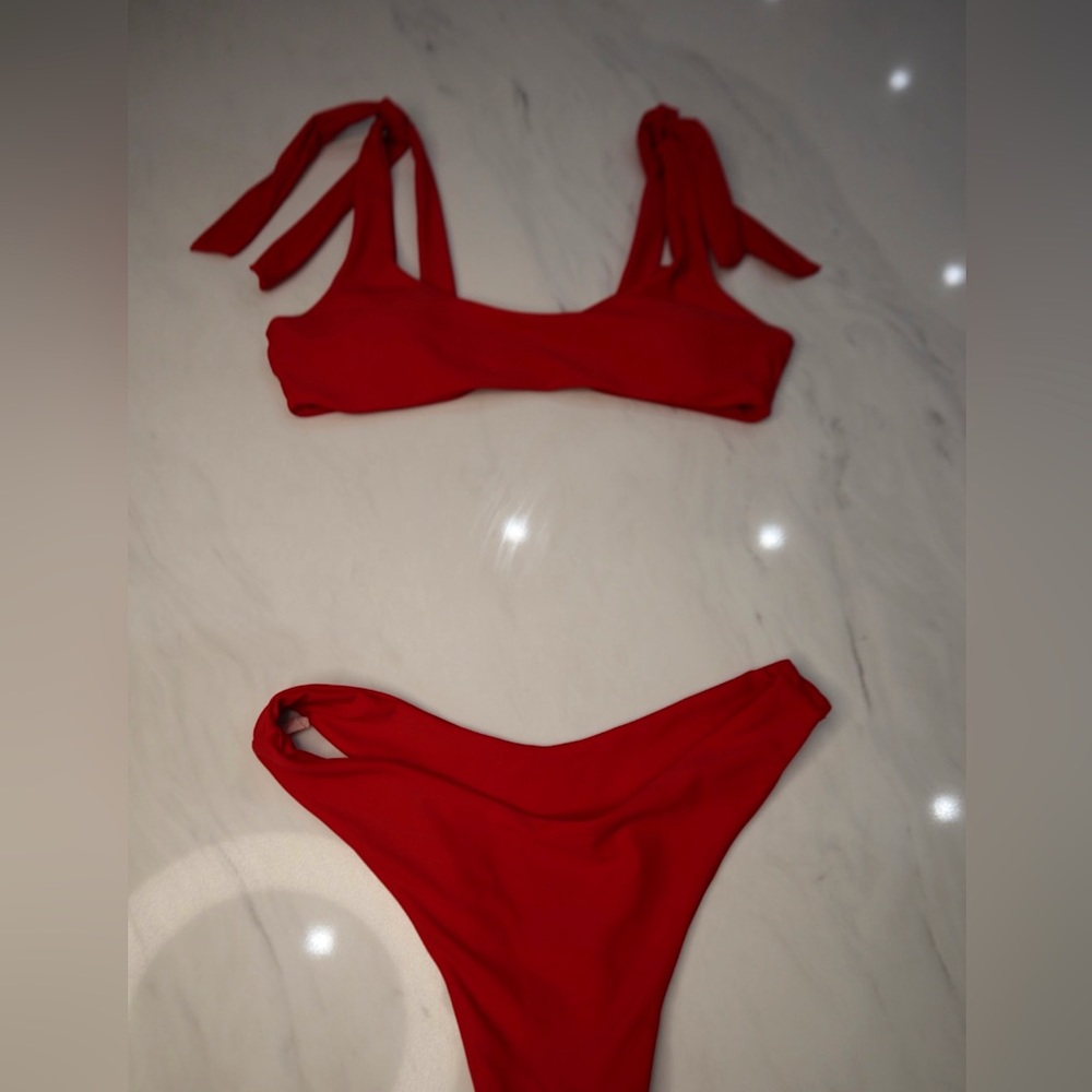 Tied Bikini Set